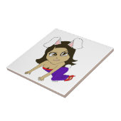 Chibi Bunnygirl Fliese (Seite)