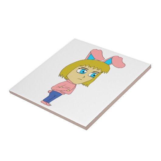 Chibi Bunnygirl Fliese (Seite)