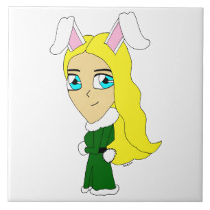 Chibi Bunnygirl Fliese
