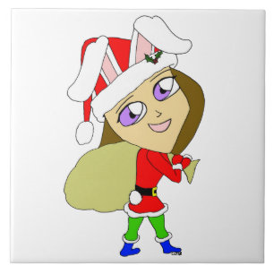 Chibi Bunnygirl Fliese