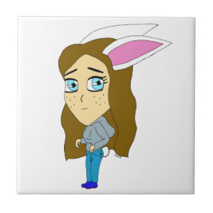 Chibi Bunnygirl Fliese