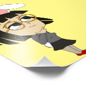 Chibi Bunnygirl Fotodruck (Ecke)