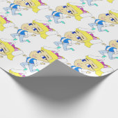 Chibi Bunnygirl Geschenkpapier (Ecke)