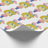 Chibi Bunnygirl Geschenkpapier (Ecke)