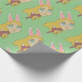 Chibi Bunnygirl Geschenkpapier (Ecke)