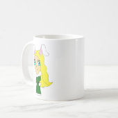 Chibi Bunnygirl Kaffeetasse (Vorderseite Links)