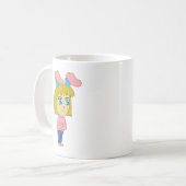 Chibi Bunnygirl Kaffeetasse (Vorderseite Links)