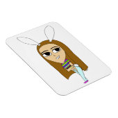 Chibi Bunnygirl Magnet (Rechte Seite)