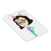 Chibi Bunnygirl Magnet (Rechte Seite)