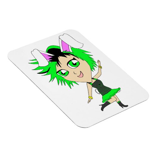 Chibi Bunnygirl Magnet (Rechte Seite)