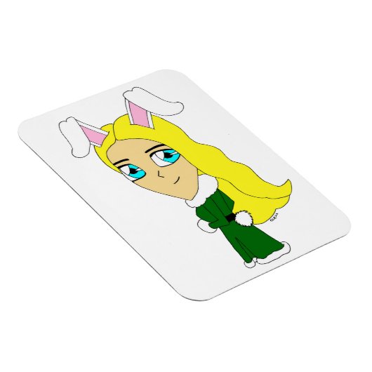 Chibi Bunnygirl Magnet (Rechte Seite)