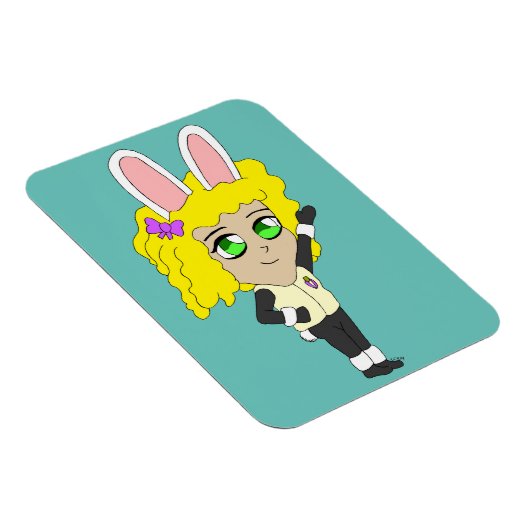 Chibi Bunnygirl Magnet (Rechte Seite)