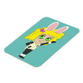 Chibi Bunnygirl Magnet (Linke Seite)