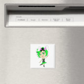 Chibi Bunnygirl Magnet (In Situ (Geschirrspüler))