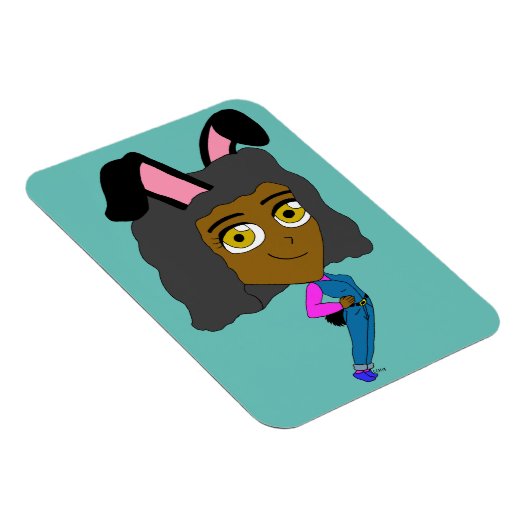 Chibi Bunnygirl Magnet (Rechte Seite)