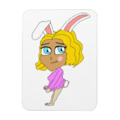 Chibi Bunnygirl Magnet (Vertikal)