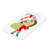 Chibi Bunnygirl Magnet (Linke Seite)