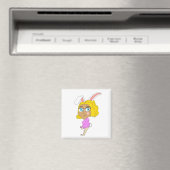 Chibi Bunnygirl Magnet (In Situ (Geschirrspüler))