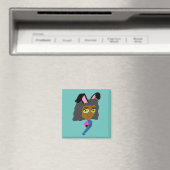 Chibi Bunnygirl Magnet (In Situ (Geschirrspüler))