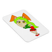 Chibi Bunnygirl Magnet (Rechte Seite)