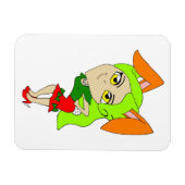Chibi Bunnygirl Magnet (Horizontal)