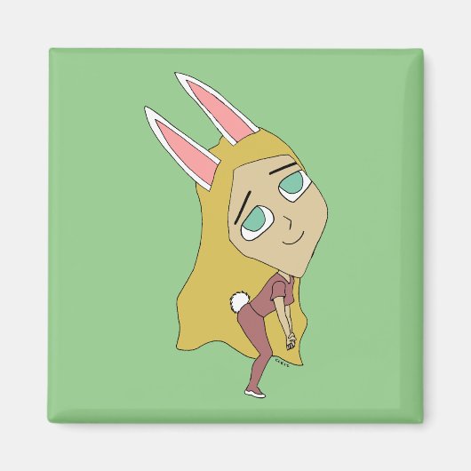 Chibi Bunnygirl Magnet (Vorne)