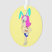 Chibi Bunnygirl Ornament (Vorderseite)