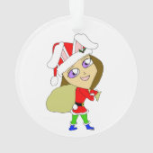 Chibi Bunnygirl Ornament (Rückseite)