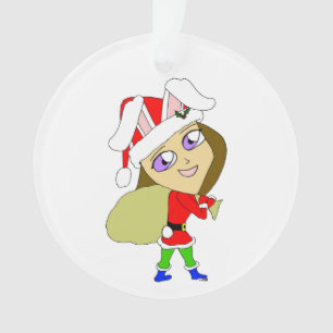 Chibi Bunnygirl Ornament