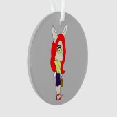 Chibi Bunnygirl Ornament (Vorderseite)
