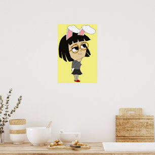 Chibi Bunnygirl Poster
