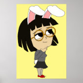 Chibi Bunnygirl Poster (Vorne)