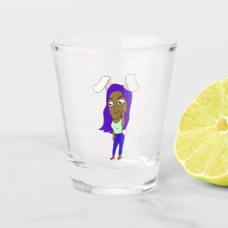 Chibi-Bunnygirl Schnapsglas