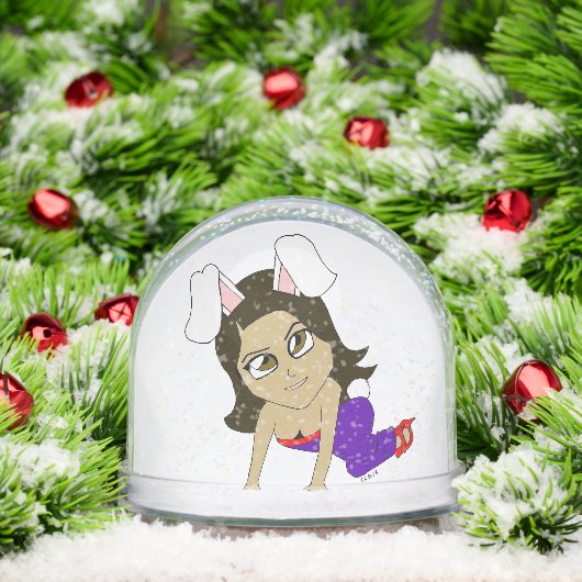 Chibi Bunnygirl Schneekugeln (Weihnachten)