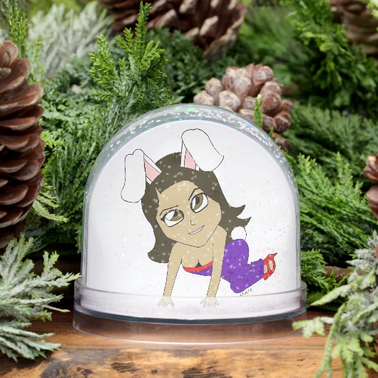 Chibi Bunnygirl Schneekugeln (Winter)