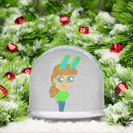 Chibi Bunnygirl Schneekugeln (Weihnachten)