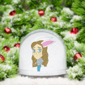Chibi Bunnygirl Schneekugeln (Weihnachten)