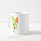 Chibi-Bunnygirl-Tasse Kaffeetasse (Vorderseite Links)