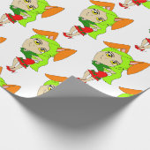 Chibi-Bunnygirl-Taste Geschenkpapier (Ecke)