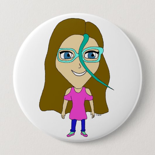 Chibi Button (Vorderseite)