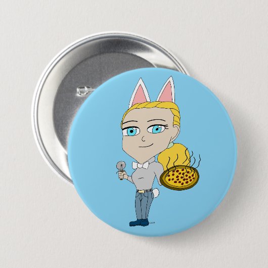 Chibi Button (Vorne & Hinten)