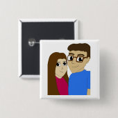 Chibi Button (Vorne & Hinten)