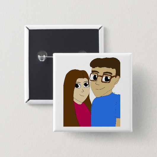 Chibi Button (Vorne & Hinten)