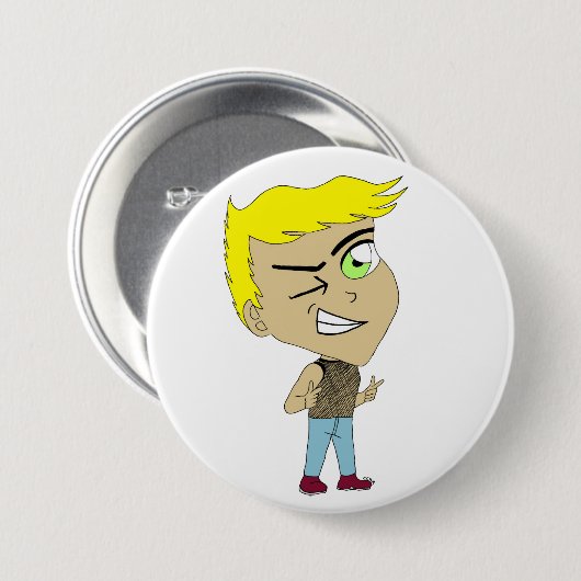 Chibi Button (Vorne & Hinten)