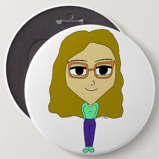 Chibi Button (Vorne & Hinten)