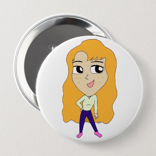Chibi Button (Vorne & Hinten)