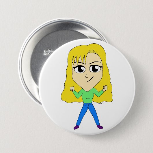 Chibi Button (Vorne & Hinten)