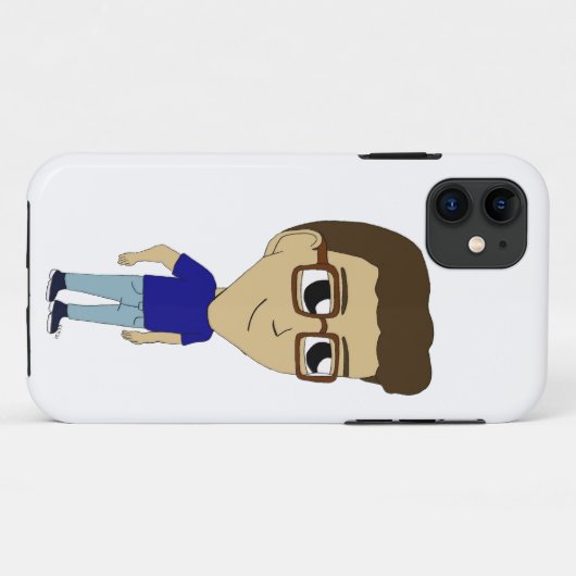 Chibi Case-Mate iPhone Hülle (Rückseite (Horizontal))