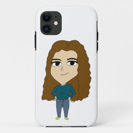 Chibi Case-Mate iPhone Hülle (Rückseite)