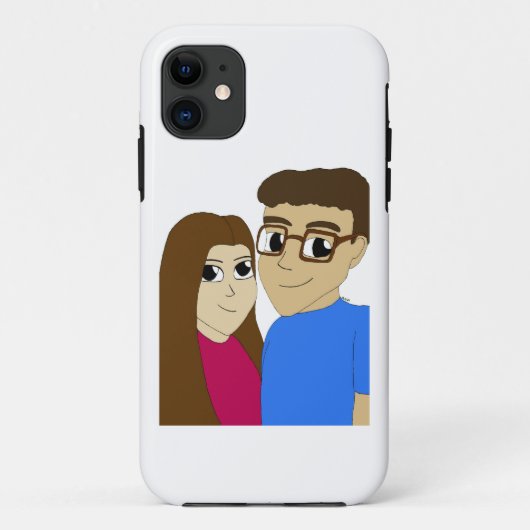 Chibi Case-Mate iPhone Hülle (Rückseite)